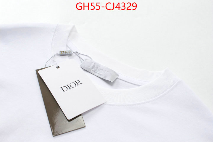 Clothing-Dior where can i buy the best quality ID: CJ4329 $: 55USD