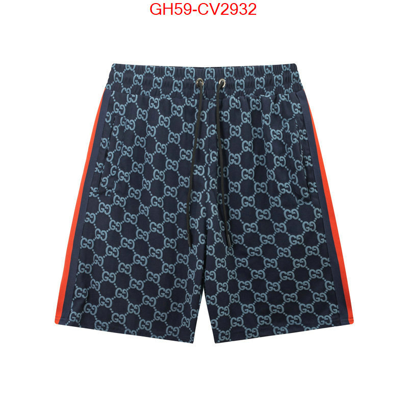 Clothing-Gucci wholesale replica shop ID: CV2932 $: 59USD