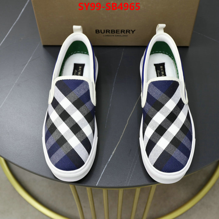 Women Shoes-Burberry customize best quality replica ID: SB4965 $: 99USD