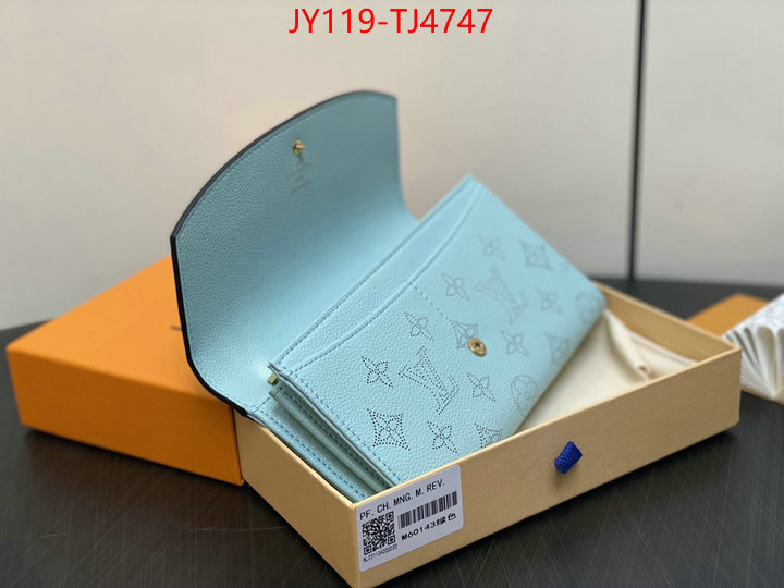 LV Bags(TOP)-Wallet fake aaaaa ID: TJ4747 $: 119USD,