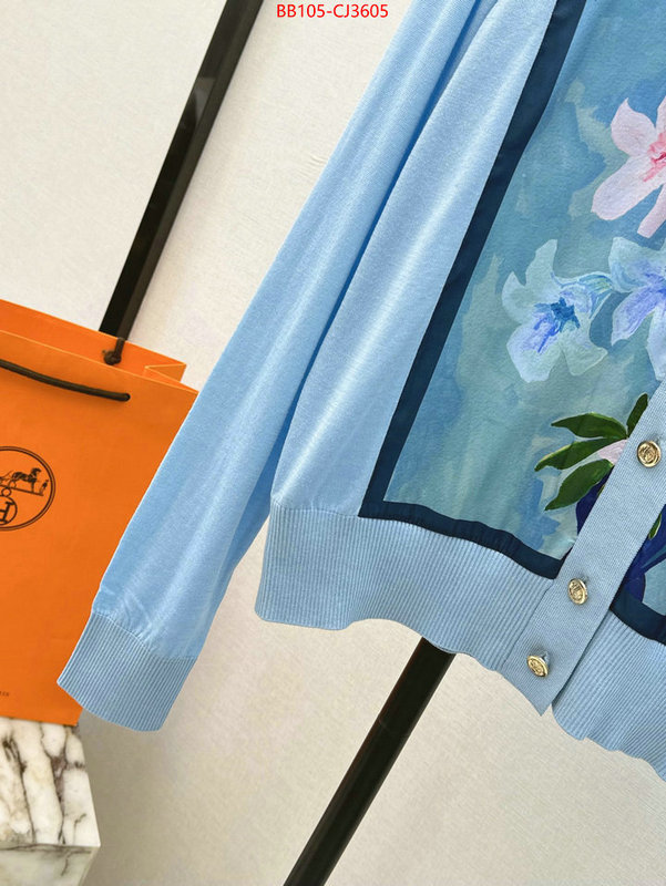 Clothing-Hermes best quality fake ID: CJ3605 $: 105USD