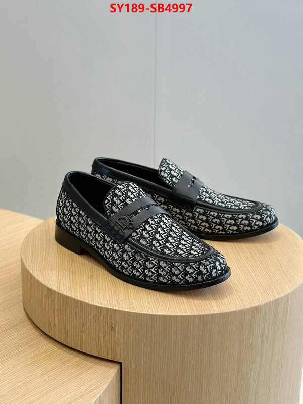 Men shoes-Dior luxury cheap replica ID: SB4997 $: 189USD