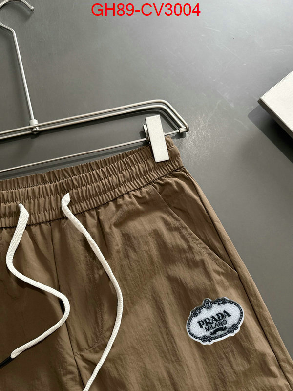 Clothing-Prada high quality designer replica ID: CV3004 $: 89USD