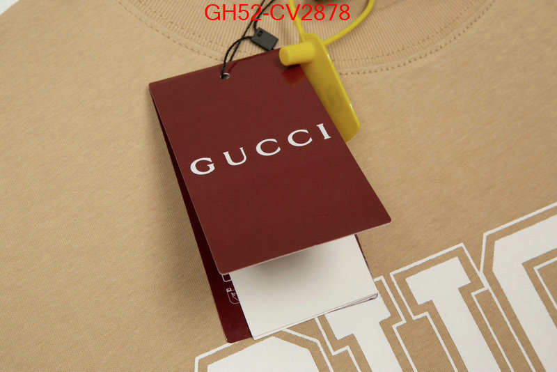 Clothing-Gucci best replica new style ID: CV2878 $: 52USD