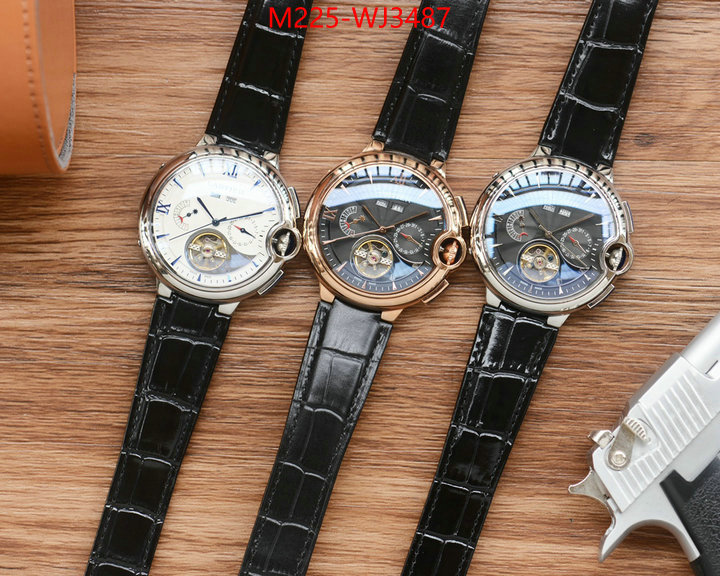 Watch(TOP)-Cartier wholesale imitation designer replicas ID: WJ3487 $: 225USD