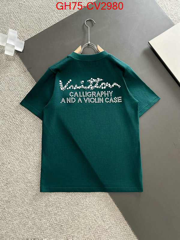 Clothing-LV shop cheap high quality 1:1 replica ID: CV2980 $: 75USD
