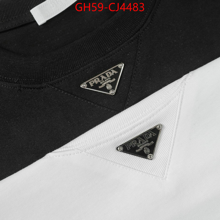 Clothing-Prada from china 2024 ID: CJ4483 $: 59USD