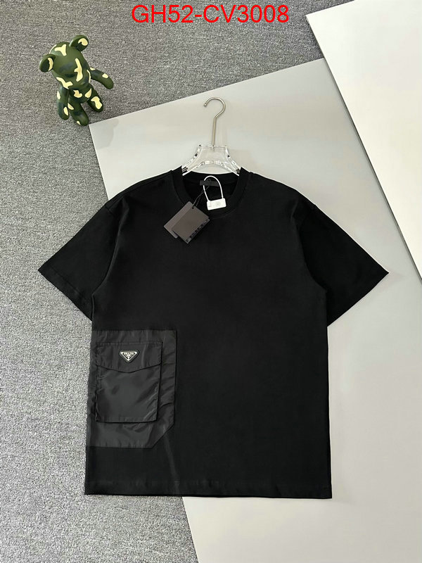 Clothing-Prada online sale ID: CV3008 $: 52USD