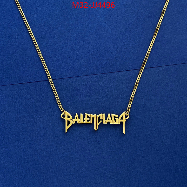 Jewelry-Balenciaga best quality designer ID: JJ4496 $: 32USD