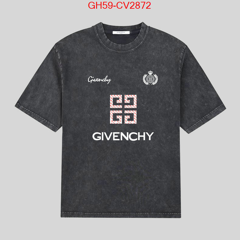 Clothing-Givenchy luxury cheap ID: CV2872 $: 59USD