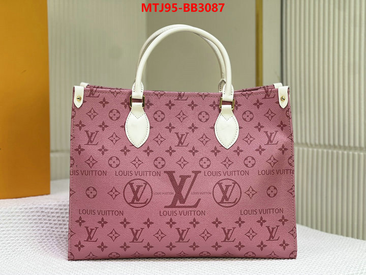 LV Bags(4A)-Handbag Collection- what 1:1 replica ID: BB3087 $: 95USD,