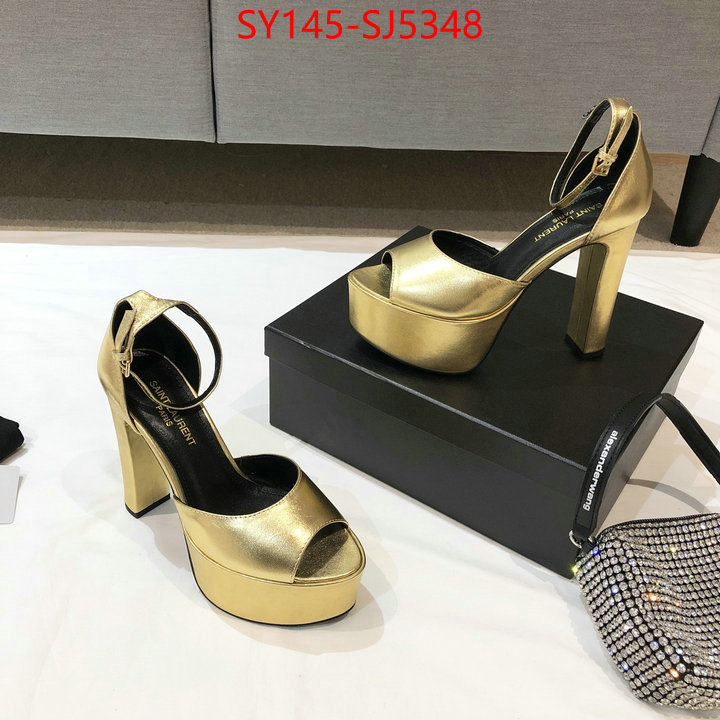 Women Shoes-YSL high ID: SJ5348 $: 145USD