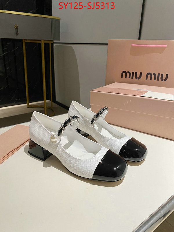 Women Shoes-Miu Miu customize the best replica ID: SJ5313 $: 125USD