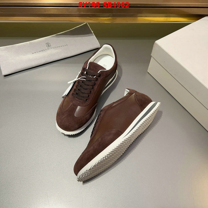 Men Shoes-Brunello Cucinelli we offer ID: SB4962 $: 195USD