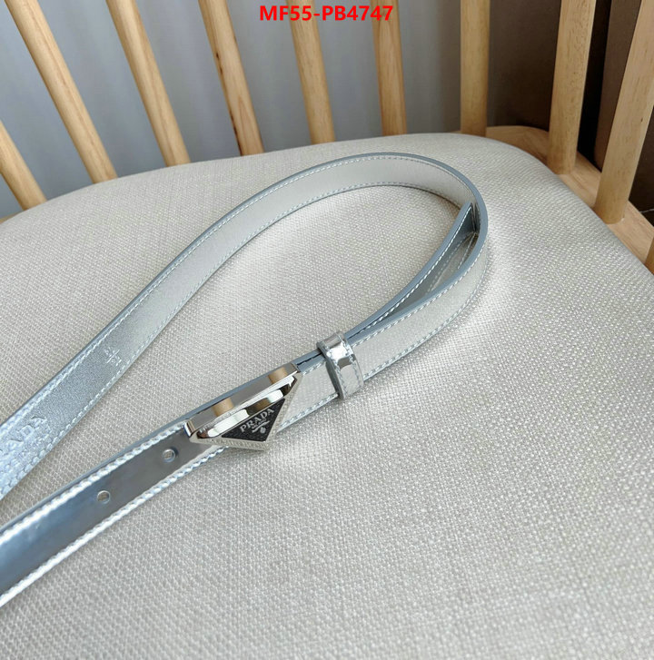 Belts-Prada 7 star quality designer replica ID: PB4747 $: 55USD