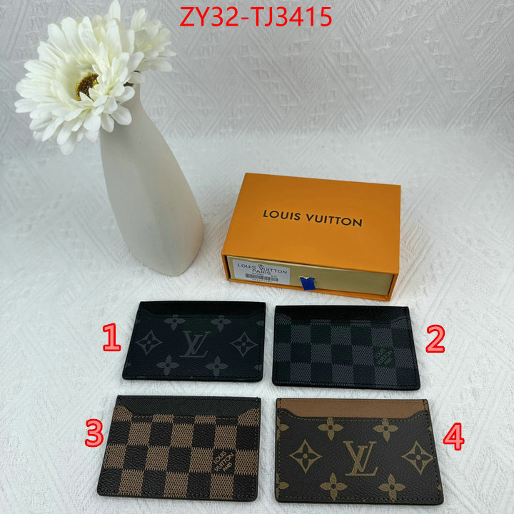 LV Bags(4A)-Wallet best quality fake ID: TJ3415 $: 32USD,