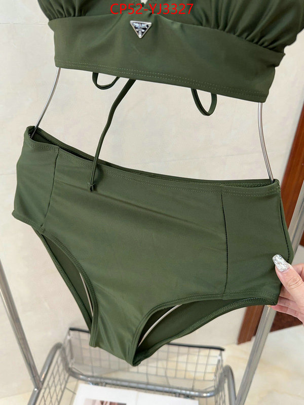 Swimsuit-Prada top quality designer replica ID: YJ3327 $: 52USD