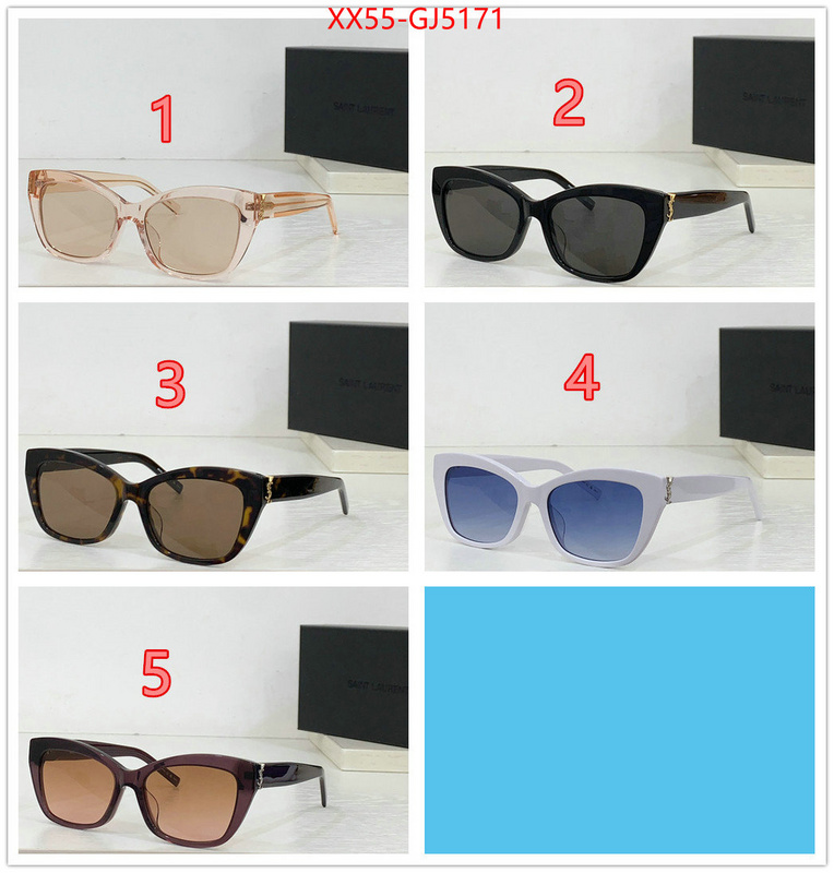 Glasses-YSL we provide top cheap aaaaa ID: GJ5171 $: 55USD