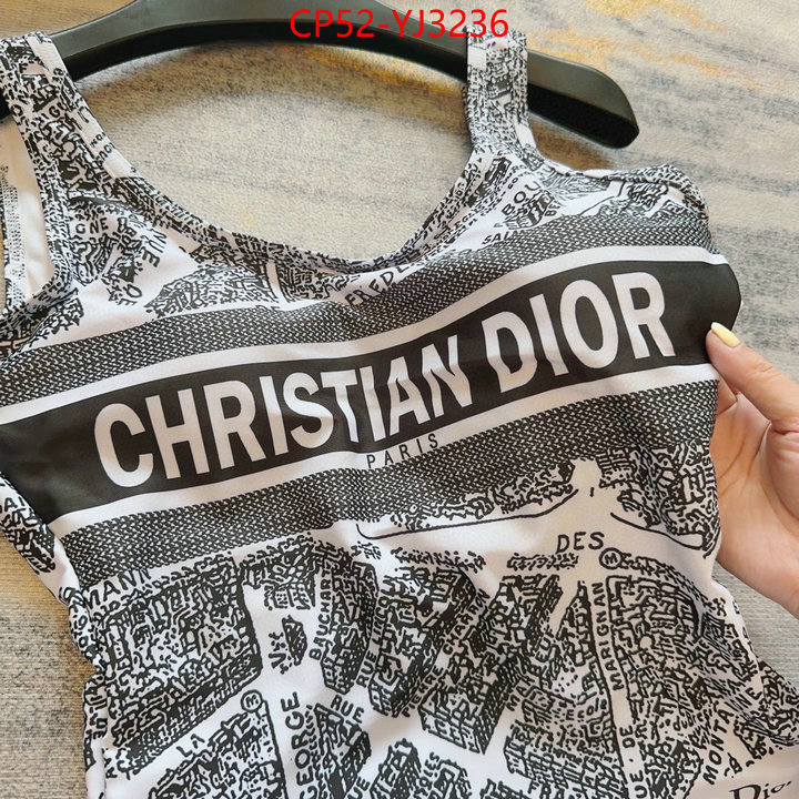 Swimsuit-Dior 1:1 clone ID: YJ3236 $: 52USD