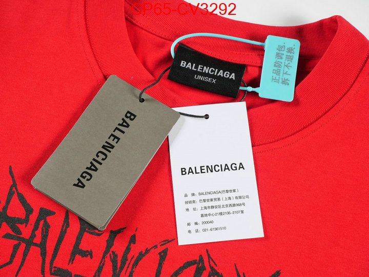 Clothing-Balenciaga 1:1 replica ID: CV3292 $: 65USD