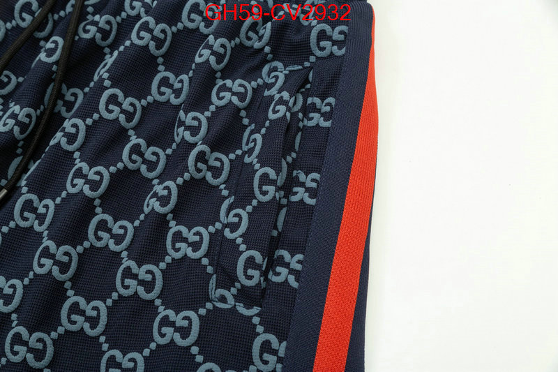 Clothing-Gucci wholesale replica shop ID: CV2932 $: 59USD