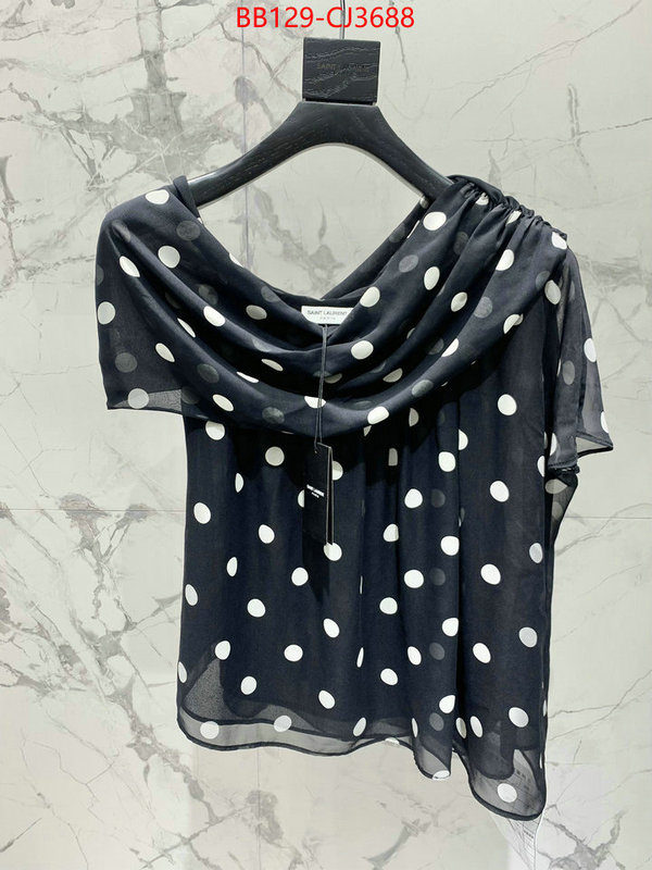 Clothing-YSL buy high-quality fake ID: CJ3688 $: 129USD