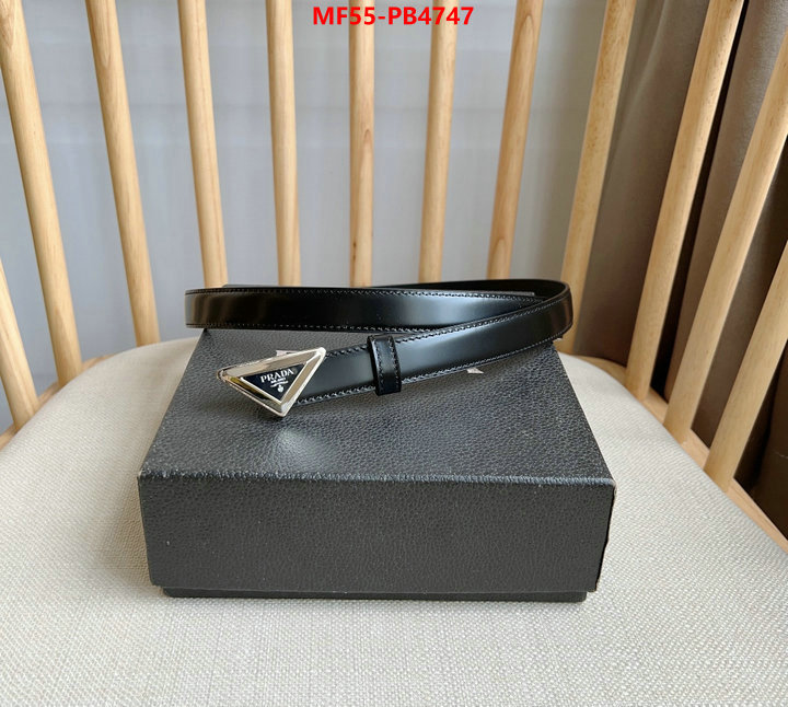 Belts-Prada 7 star quality designer replica ID: PB4747 $: 55USD