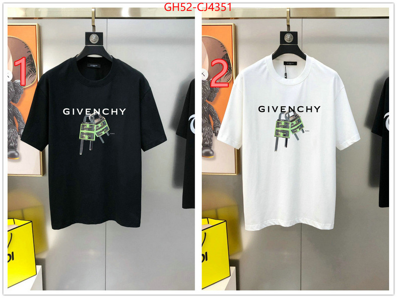 Clothing-Givenchy 1:1 ID: CJ4351 $: 52USD