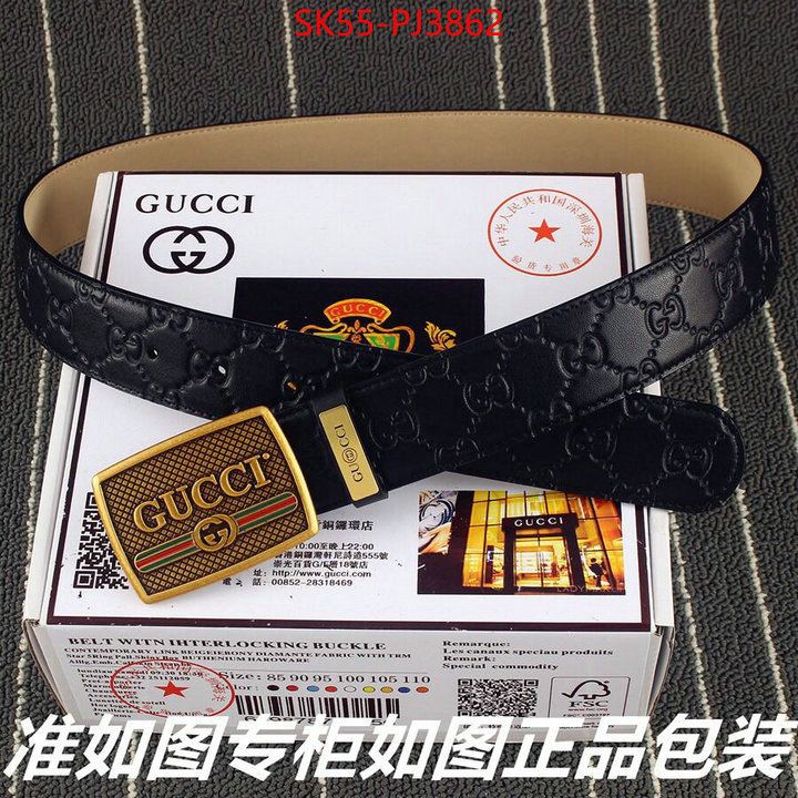 Belts-Gucci where to buy ID: PJ3862 $: 55USD