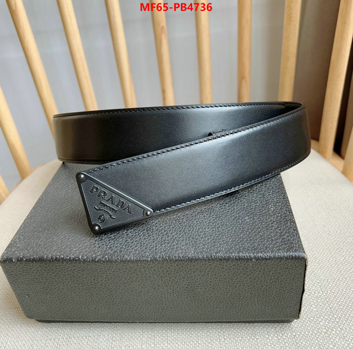 Belts-Prada buy high-quality fake ID: PB4736 $: 65USD