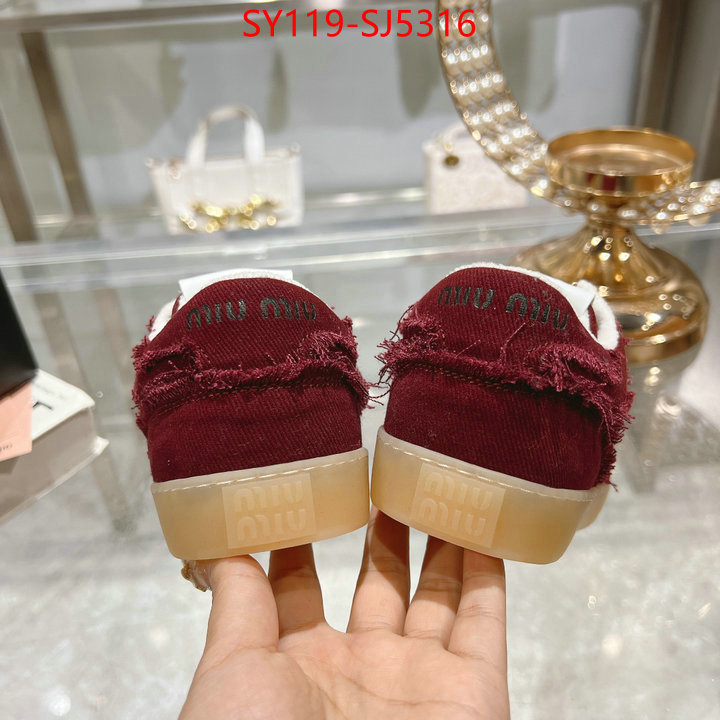 Women Shoes-Miu Miu best wholesale replica ID: SJ5316 $: 119USD