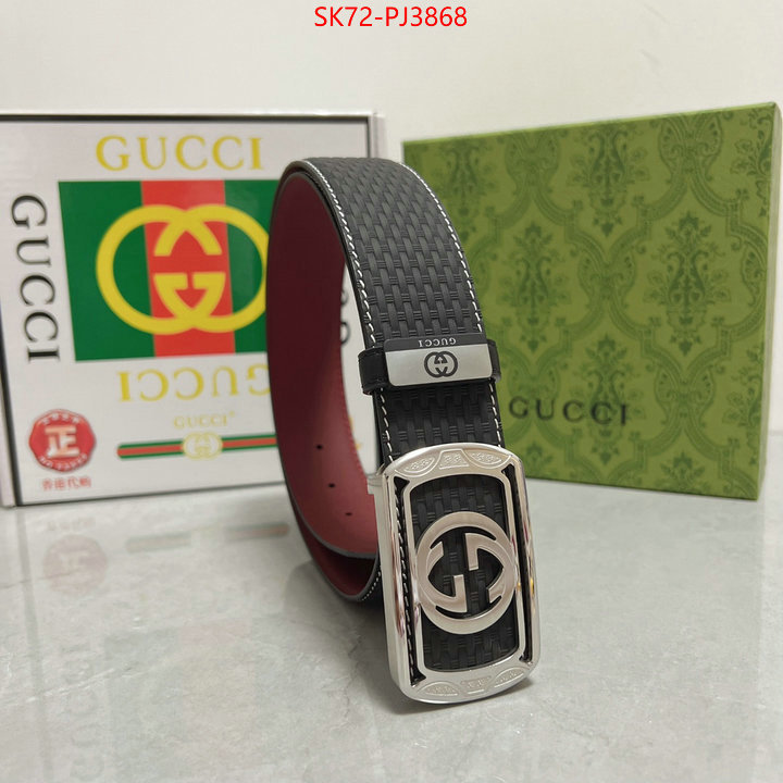 Belts-Gucci replica 1:1 high quality ID: PJ3868 $: 72USD