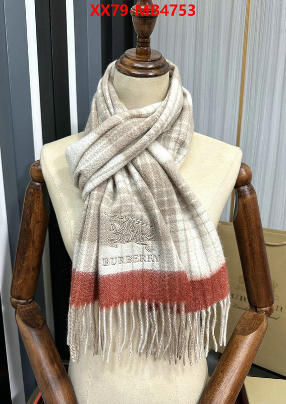 Scarf-Burberry what is a 1:1 replica ID: MB4753 $: 79USD