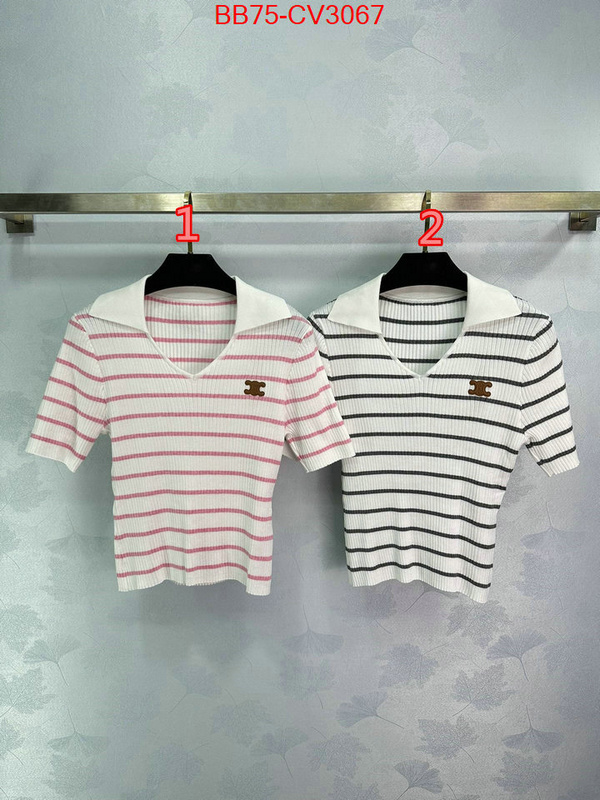 Clothing-Celine buy high quality cheap hot replica ID: CV3067 $: 75USD