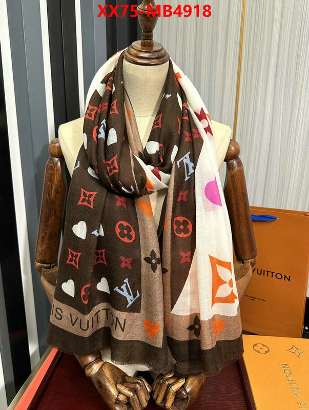 Scarf-LV best quality designer ID: MB4918 $: 75USD