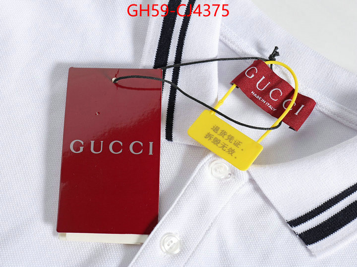 Clothing-Gucci good quality replica ID: CJ4375 $: 59USD