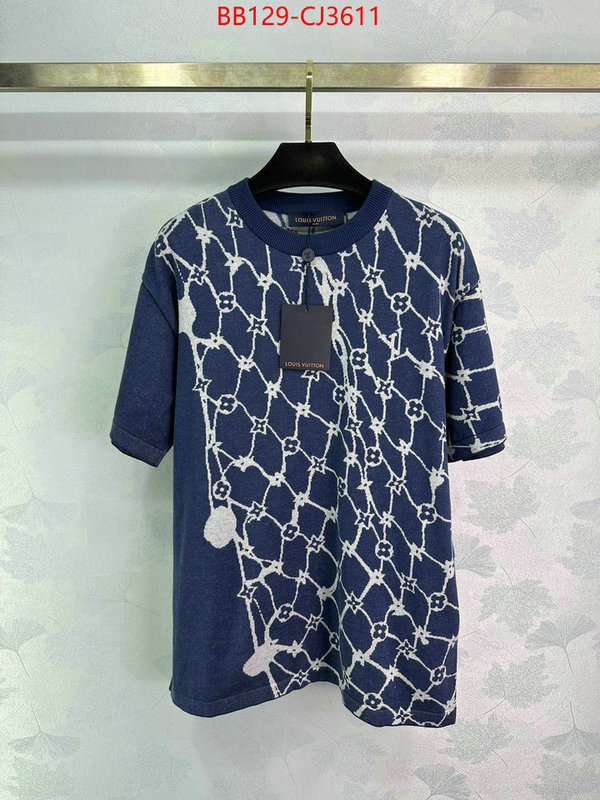 Clothing-LV replica designer ID: CJ3611 $: 129USD