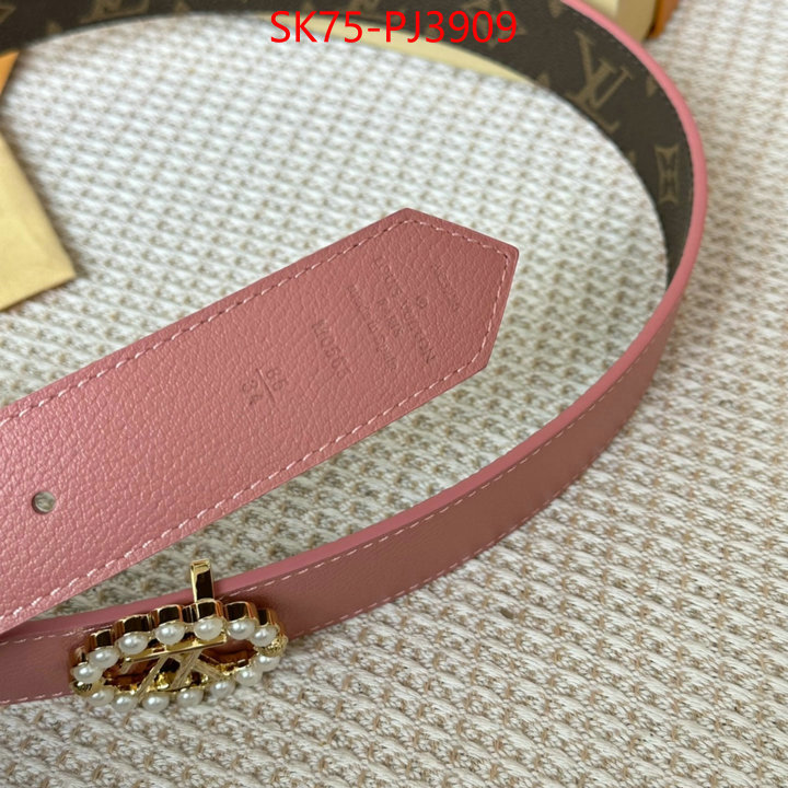 Belts-LV designer wholesale replica ID: PJ3909 $: 75USD