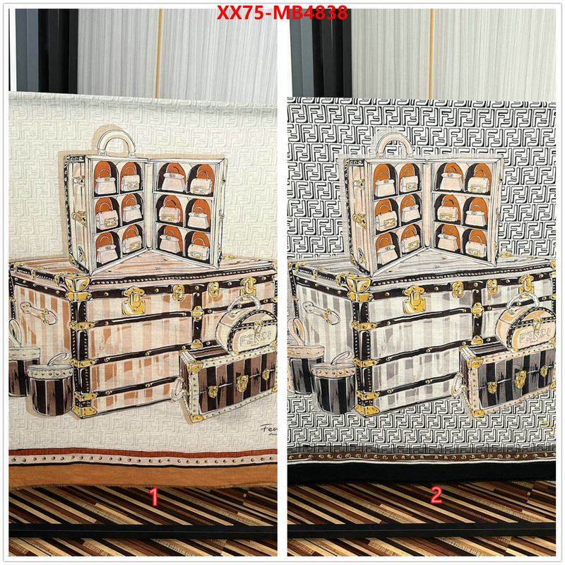 Scarf-Fendi top quality fake ID: MB4838 $: 75USD