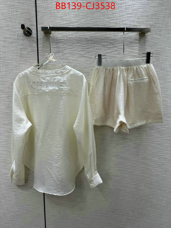 Clothing-Chanel wholesale designer shop ID: CJ3538 $: 139USD