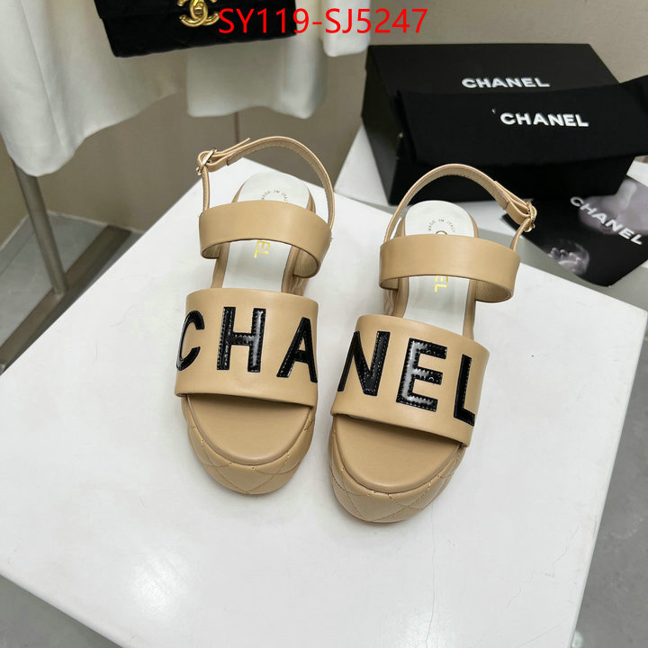 Women Shoes-Chanel what are the best replica ID: SJ5247 $: 119USD