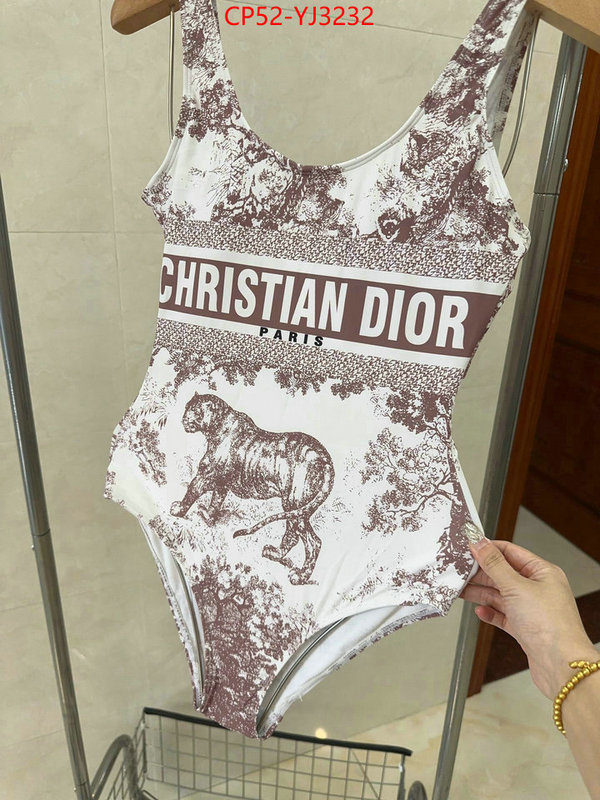 Swimsuit-Dior high quality designer ID: YJ3232 $: 52USD