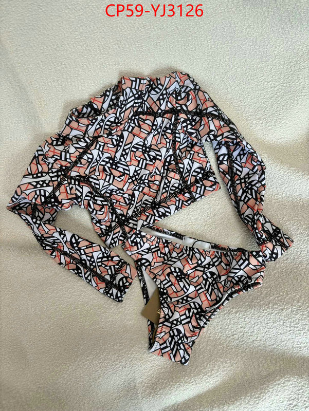 Swimsuit-Burberry cheap ID: YJ3126 $: 59USD