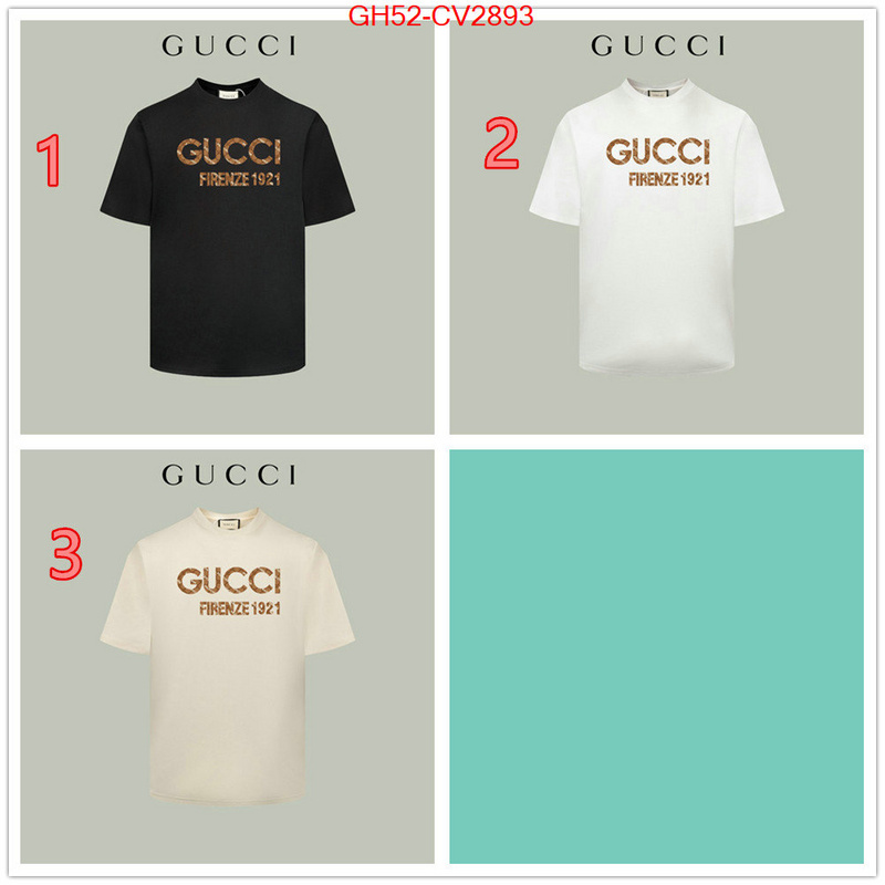 Clothing-Gucci sale ID: CV2893 $: 52USD