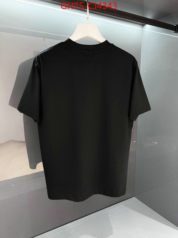 Clothing-Fendi wholesale 2024 replica ID: CJ4343 $: 75USD