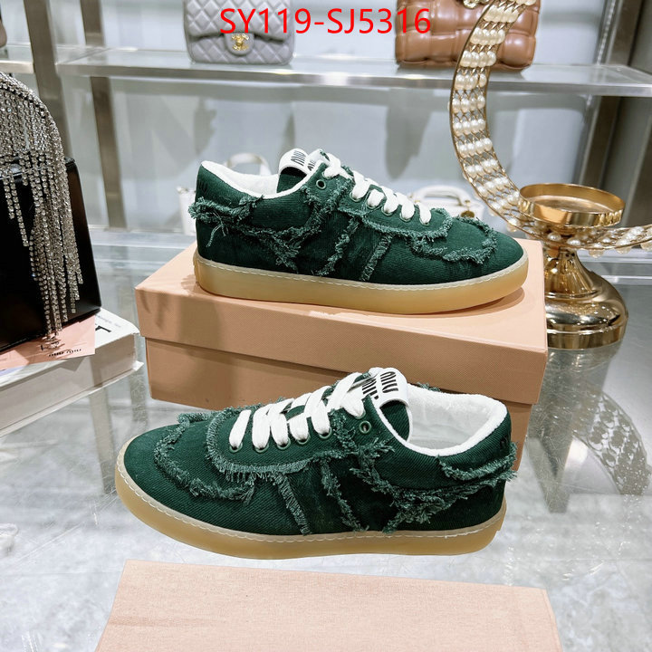 Women Shoes-Miu Miu best wholesale replica ID: SJ5316 $: 119USD