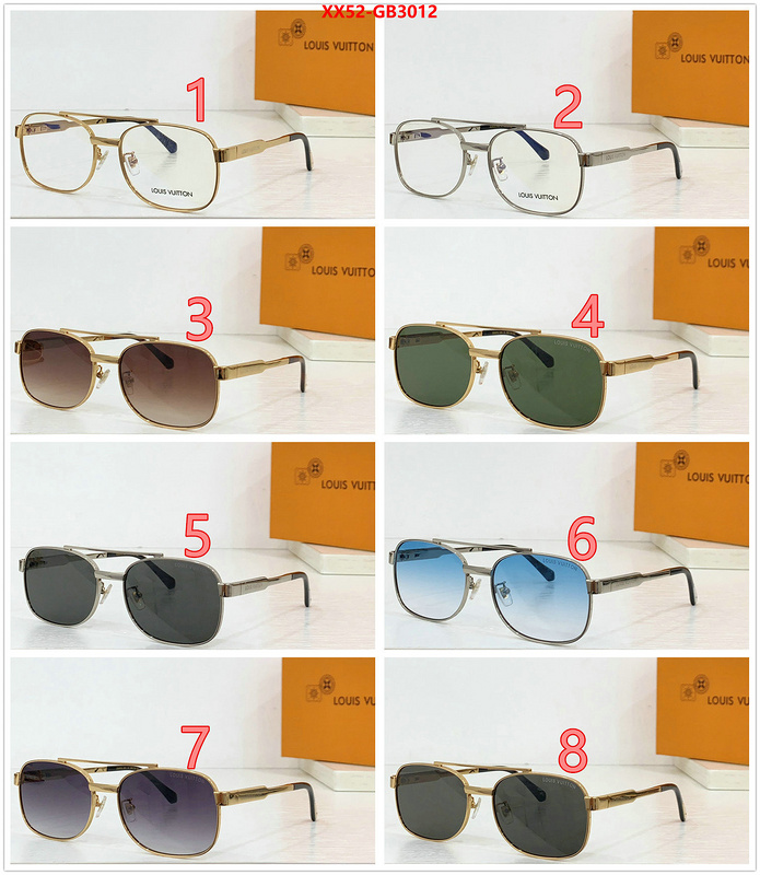 Glasses-LV the top ultimate knockoff ID: GB3012 $: 52USD