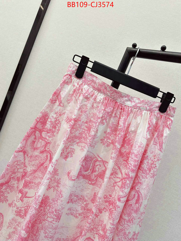 Clothing-Dior top fake designer ID: CJ3574 $: 109USD