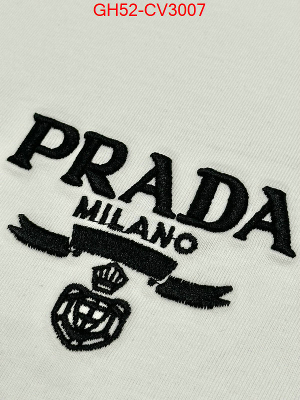 Clothing-Prada sell high quality ID: CV3007 $: 52USD