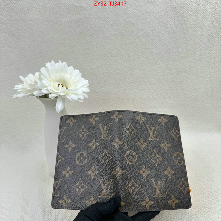 LV Bags(4A)-Wallet replicas buy special ID: TJ3417 $: 32USD,